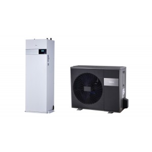 Midea Air-water With Built-in Boiler M-Thermal Arctic Split MHA-V16W/D2N8-B2 + HBT-A160/240CD30GN8-B2 Heat Pump